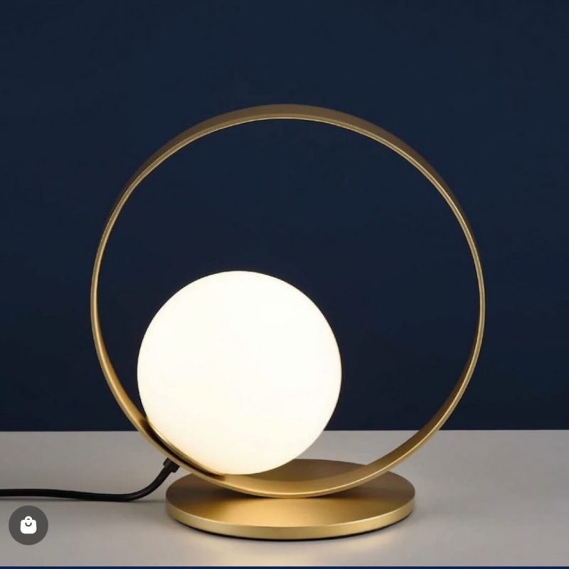 Lampara LED Mesa De Noche Circulo